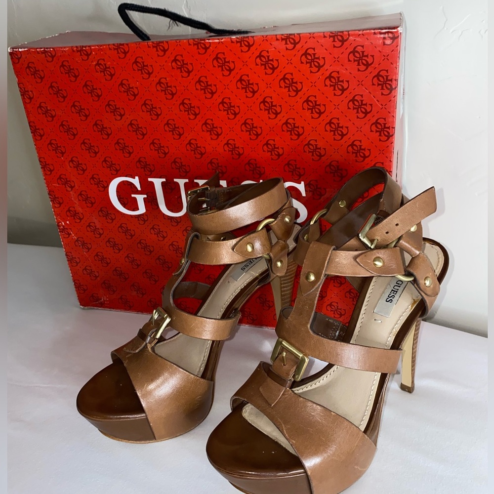 Brown Guess heels